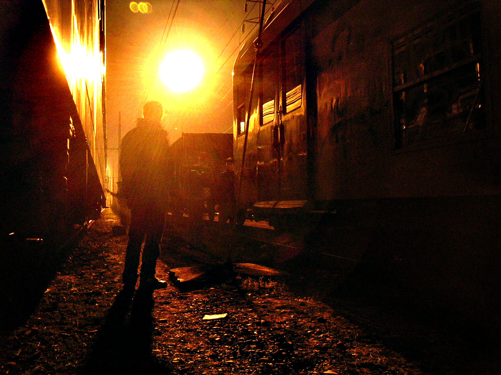 MAN ON THE RAILWAY BY SMS